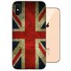 Funda iPhone XS Gel TPU Dibujo Reino Unido