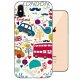 Funda iPhone XS Gel TPU Dibujo London
