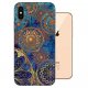 Funda iPhone XS Gel TPU Dibujo Flor