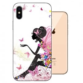 Funda iPhone XS Gel TPU Dibujo Ada