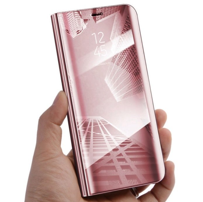 Funda Libro Smart Translucida Huawei Mate 20 Lite Rosa