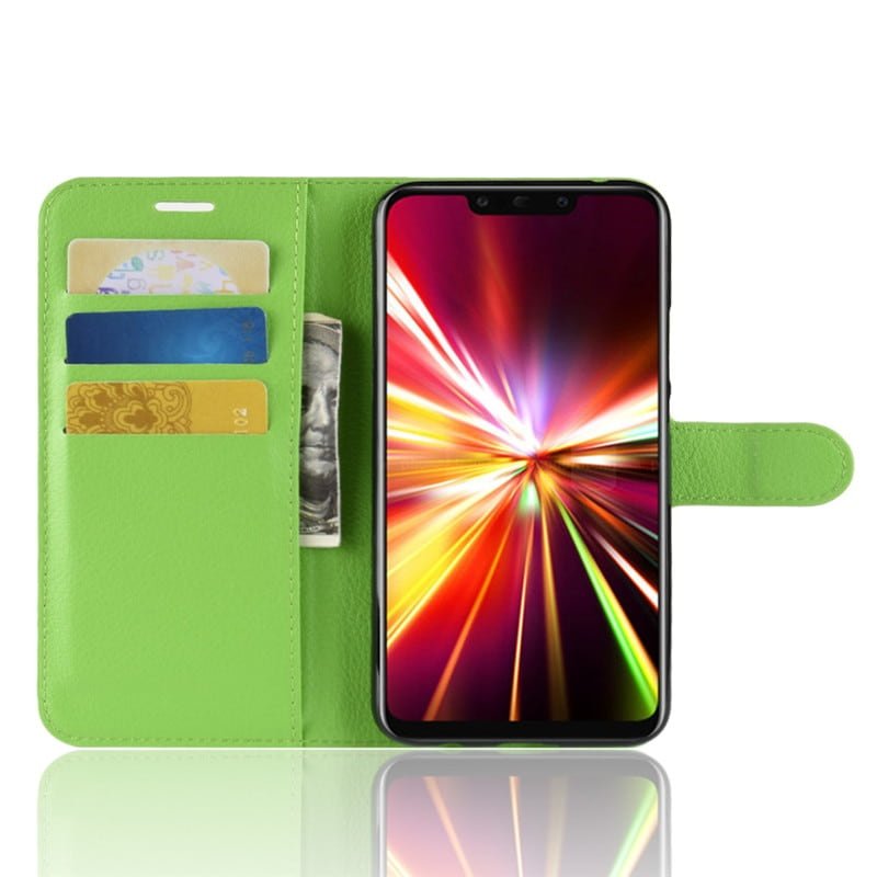 Funda cuero Flip Huawei Mate 20 Lite Verde