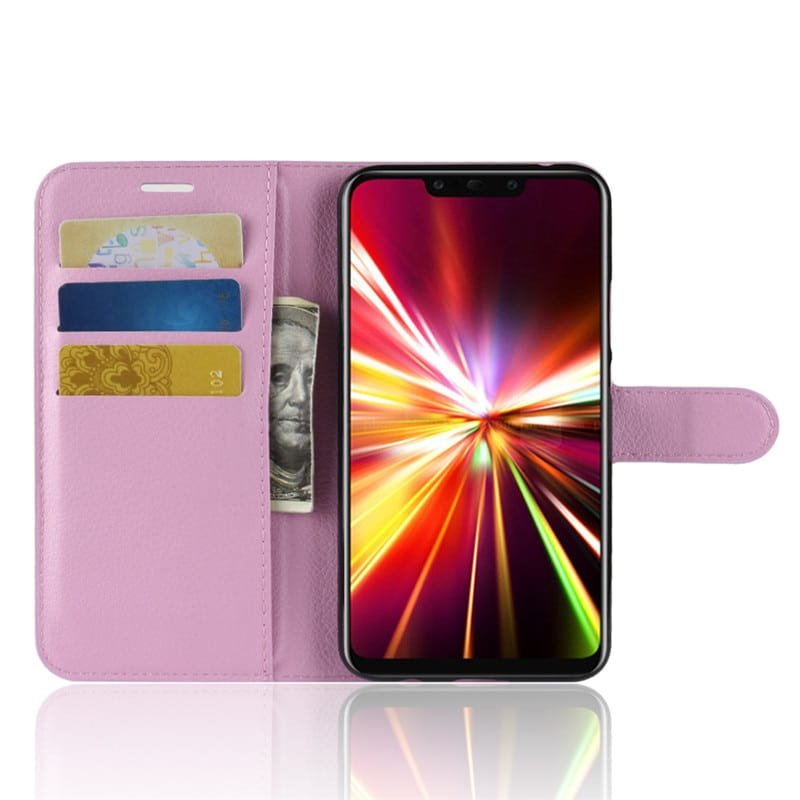 Funda cuero Flip Huawei Mate 20 Lite Rosa