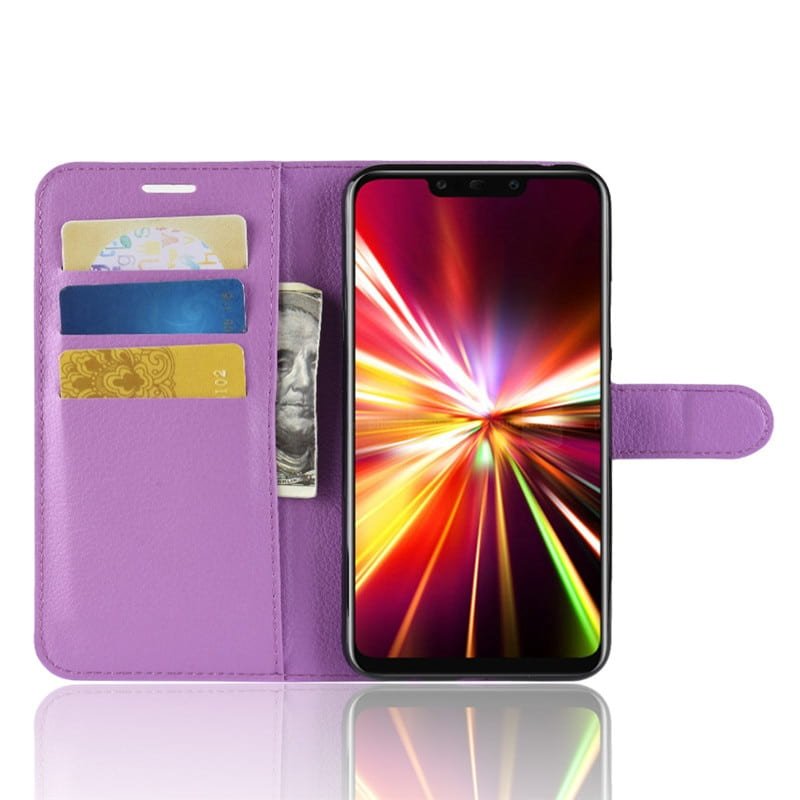 Funda cuero Flip Huawei Mate 20 Lite Lila