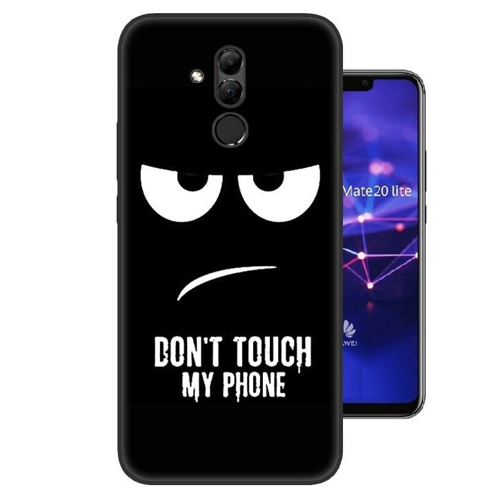 Funda Huawei Mate 20 Lite Gel Dibujo Enfadado de alta calidad.