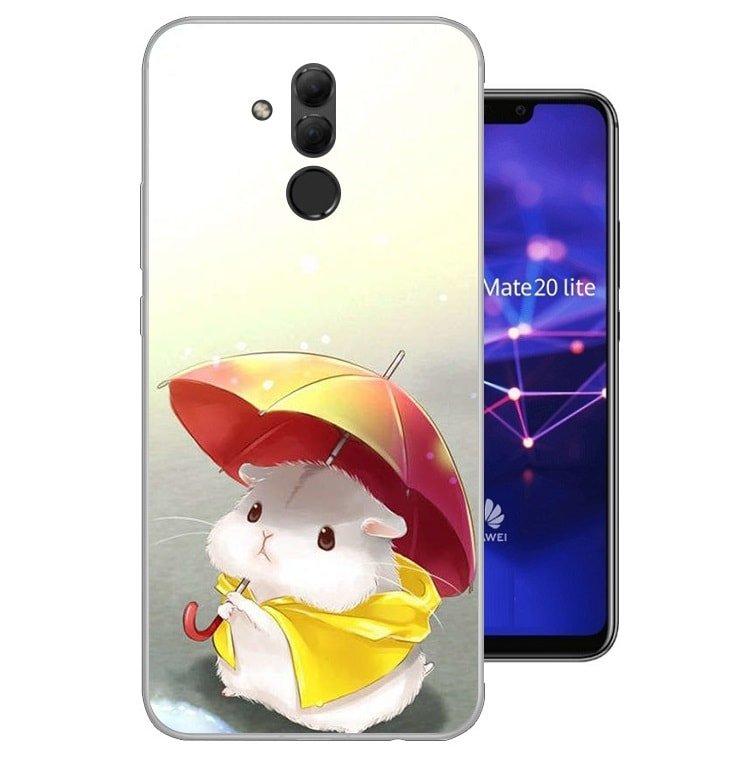 Funda Huawei Mate 20 Lite Gel Dibujo Ratoncito de alta calidad.