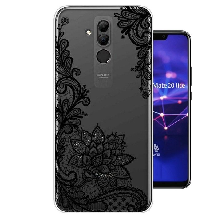 Funda Huawei Mate 20 Lite Gel Dibujo Dentelle de alta calidad.