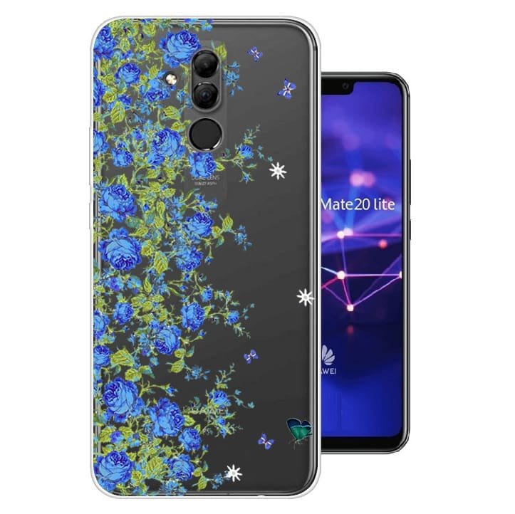 Funda Huawei Mate 20 Lite Gel Dibujo Blossom de alta calidad.