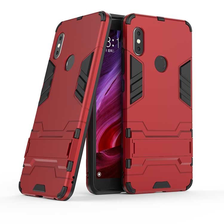 Funda Xiaomi Redmi Note 6 Shock TREX Resistante Roja