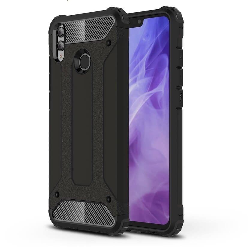 Funda Honor 8X Shock Resistante Negra.