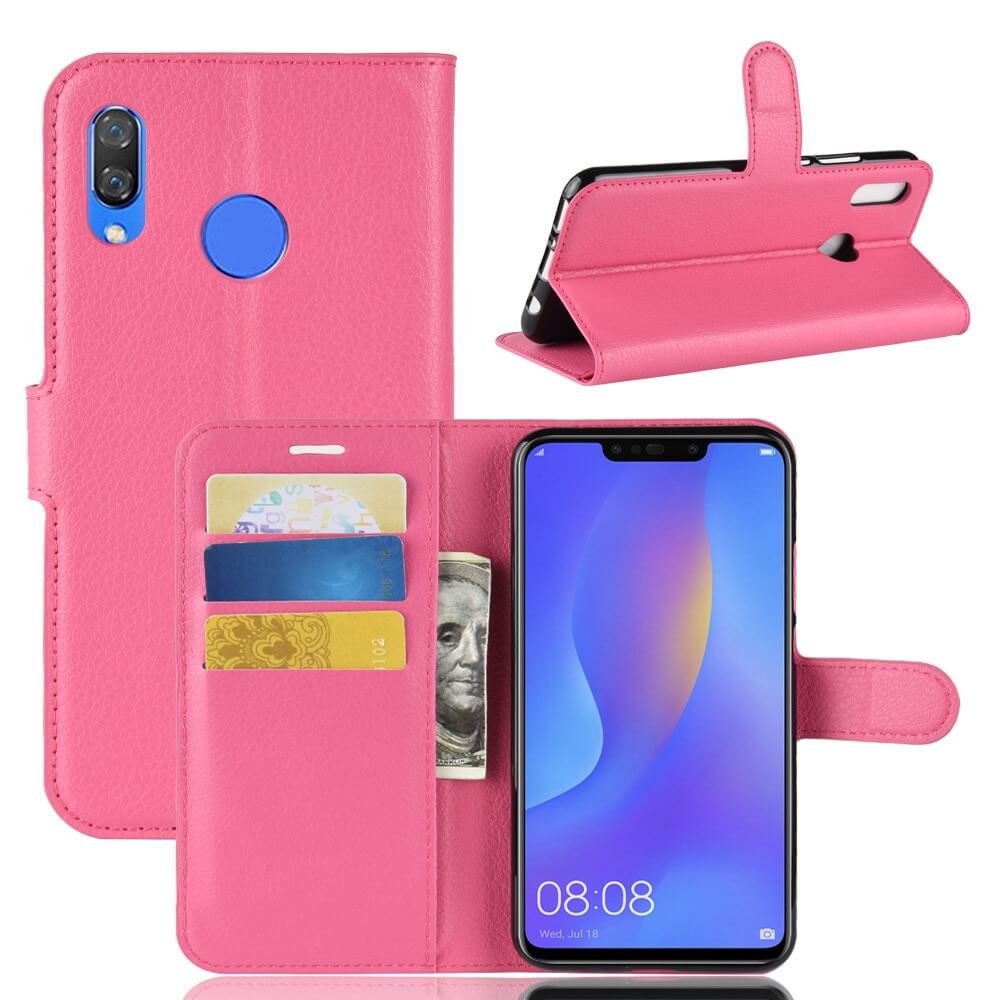 Funda Libro Honor 8X Soporte Rosa.
