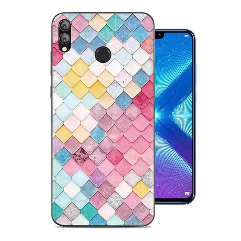 Funda Honor 8X Gel Dibujo Aquarela Indestructible de alta calidad.