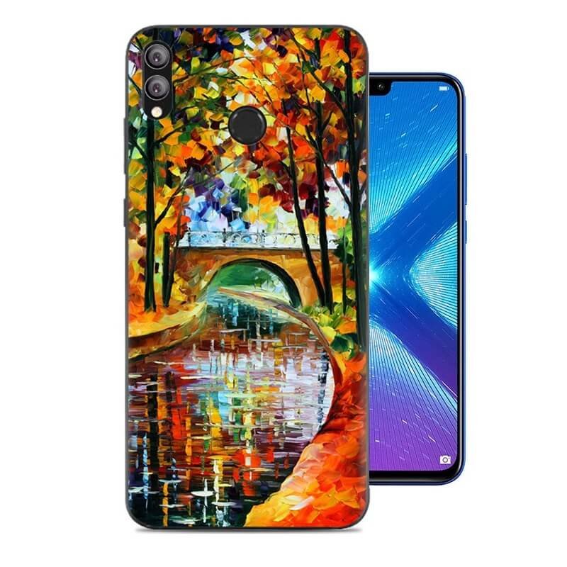 Funda Honor 8X Gel Dibujo Pintura Indestructible de alta calidad.
