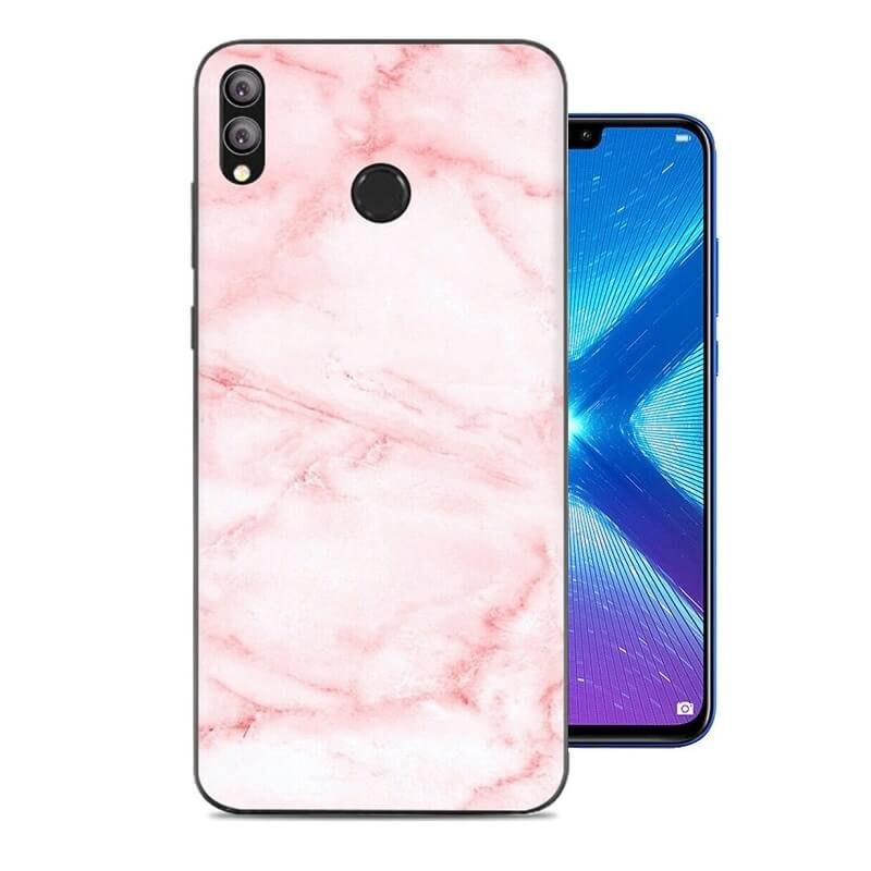 Funda Honor 8X Gel Dibujo Marmol Indestructible de alta calidad.