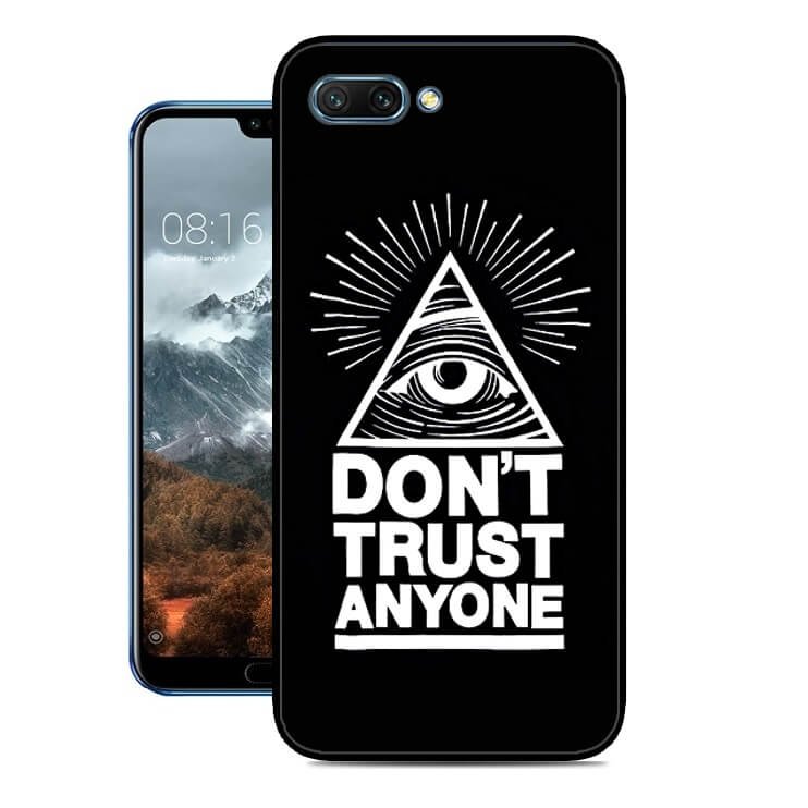 Funda Honor 10 Gel Dibujo Confianza Indestructible de alta calidad.