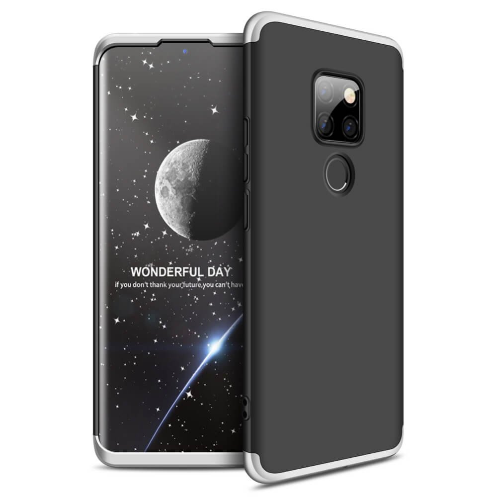 Funda 360 Huawei Mate 20 Negra y Gris