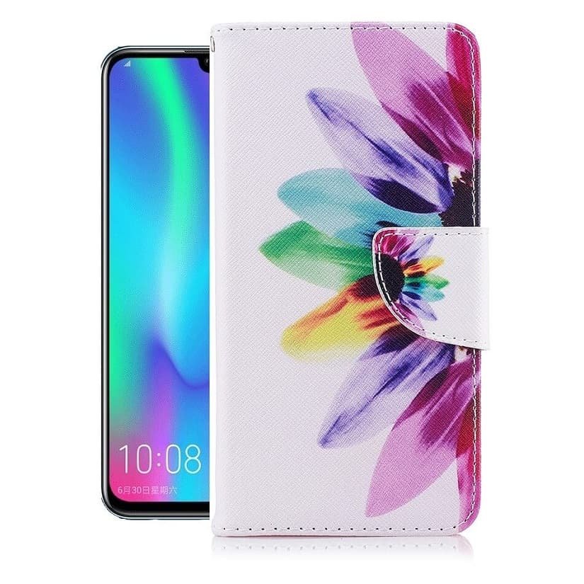Funda Libro Honor 10 Lite Soporte Plumas.