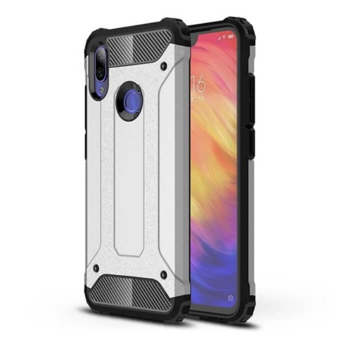 Funda Xiaomi Redmi Note 7 Shock Resistente Gris