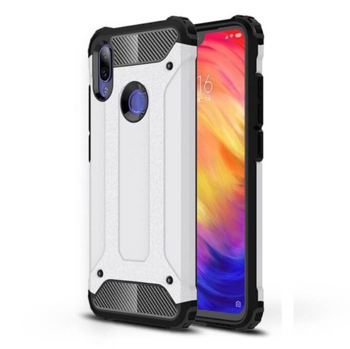 Funda Xiaomi Redmi Note 7 Shock Resistante Blanca