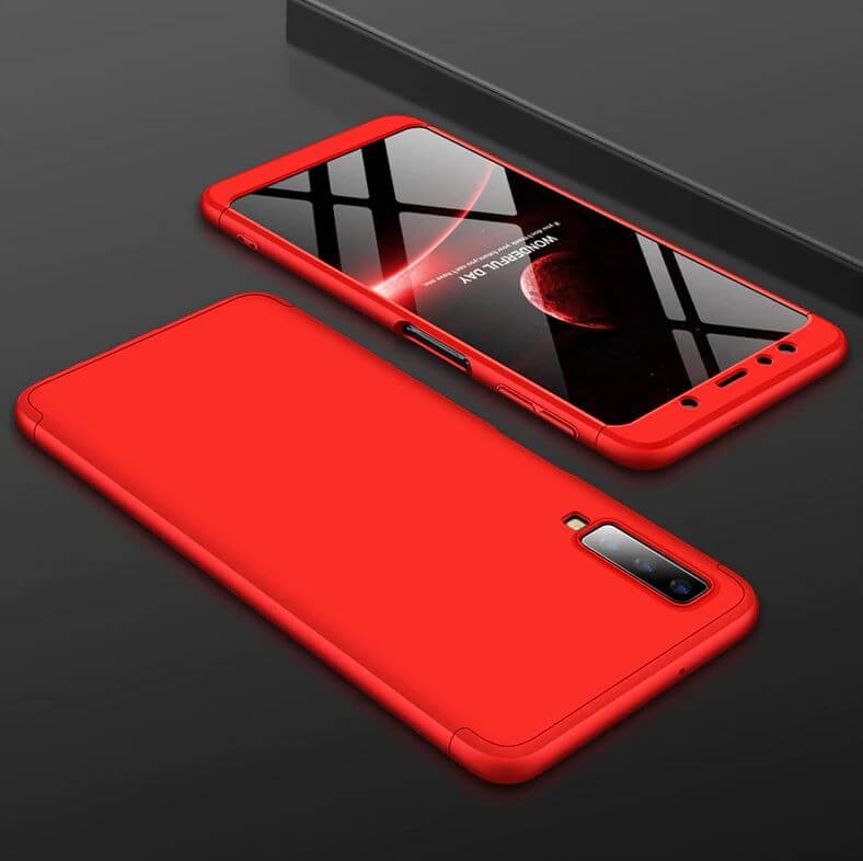 Funda 360 Samsung Galaxy A7 2018 Roja