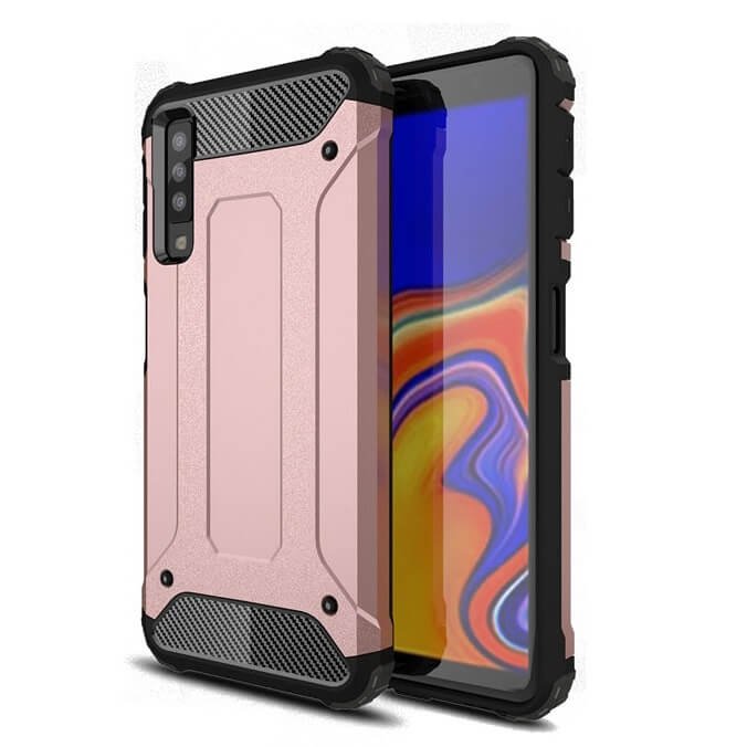 Funda Samsung Galaxy A7 2018 Shock Resistante Rosa