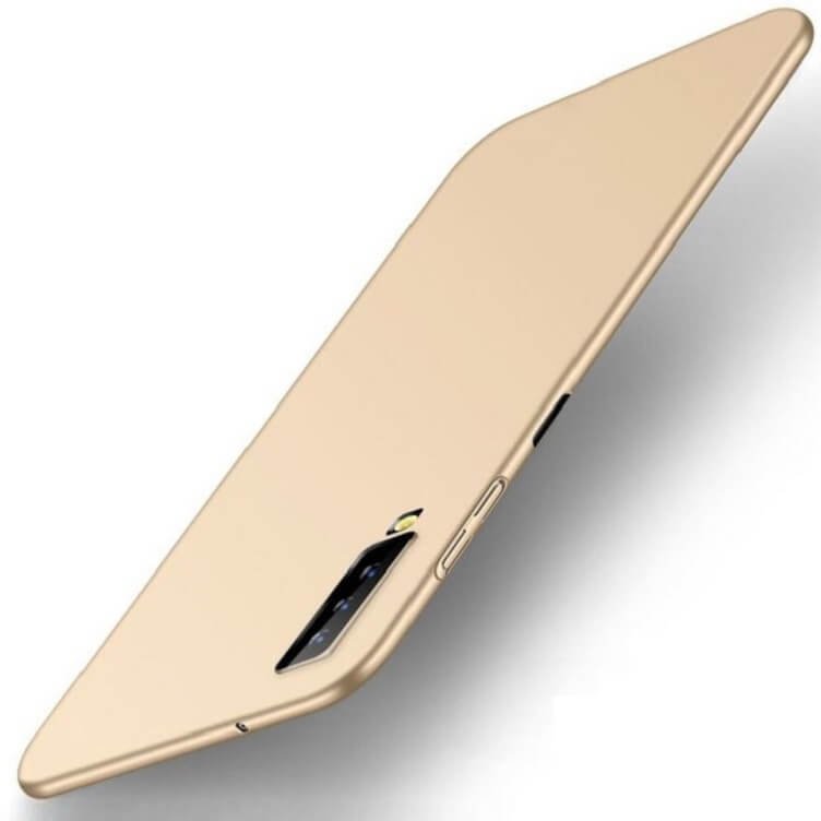 Carcasa Samsung Galaxy A7 2018 Dorada.