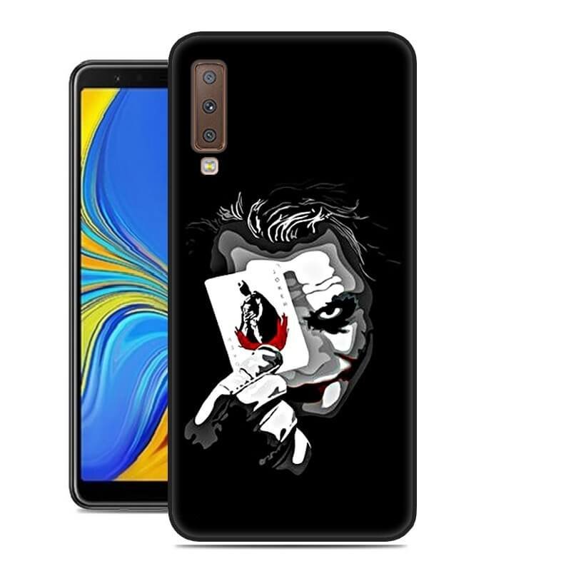 Contratista Th Fanático Funda Samsung Galaxy A7 2018 Gel Dibujo Joker