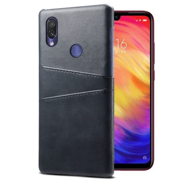 Carcasa Xiaomi Redmi Note 7 Cuero Negra