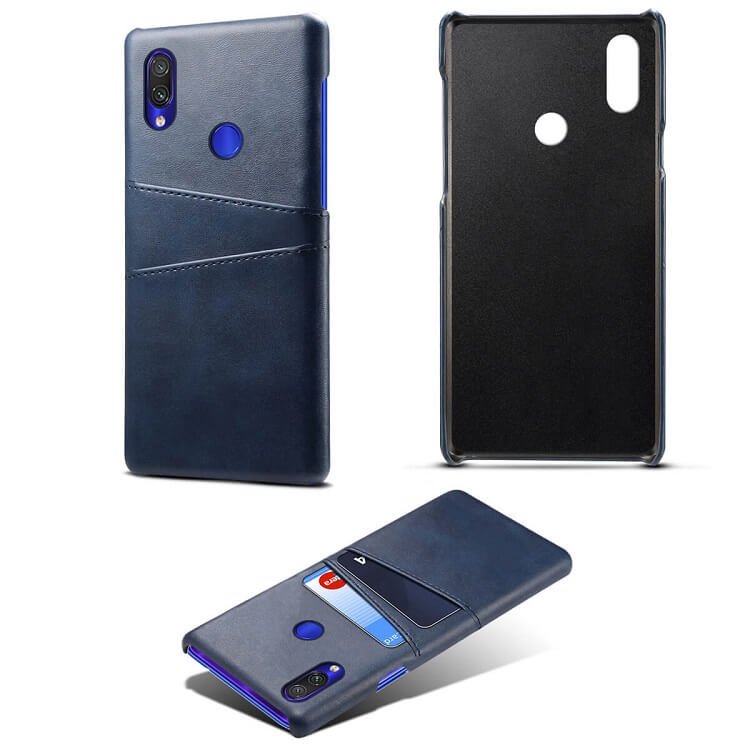 Carcasa Xiaomi Redmi Note 7 Cuero Azul 1