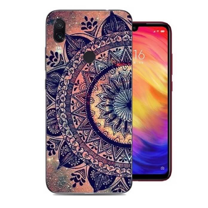 Funda Xiaomi Redmi Note 7 Dibujo Mandala