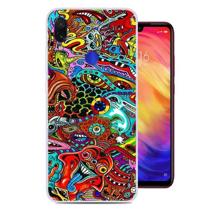 Funda Xiaomi Redmi Note 7 Dibujo Psico