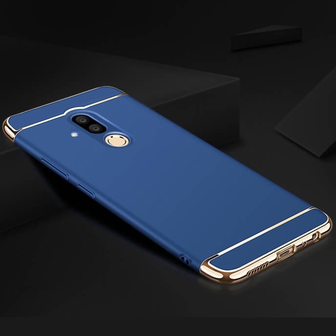 Carcasa Huawei Mate 20 Lite Azul Cromada