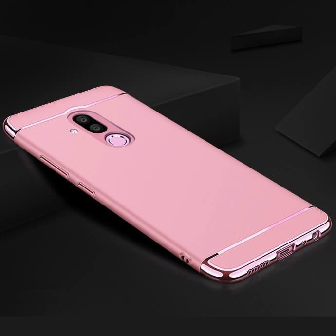 Carcasa Huawei Mate 20 Lite Rosa Cromada