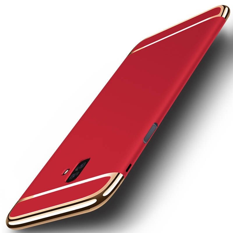 Funda Samsung Galaxy J6 Plus Cromadas Roja