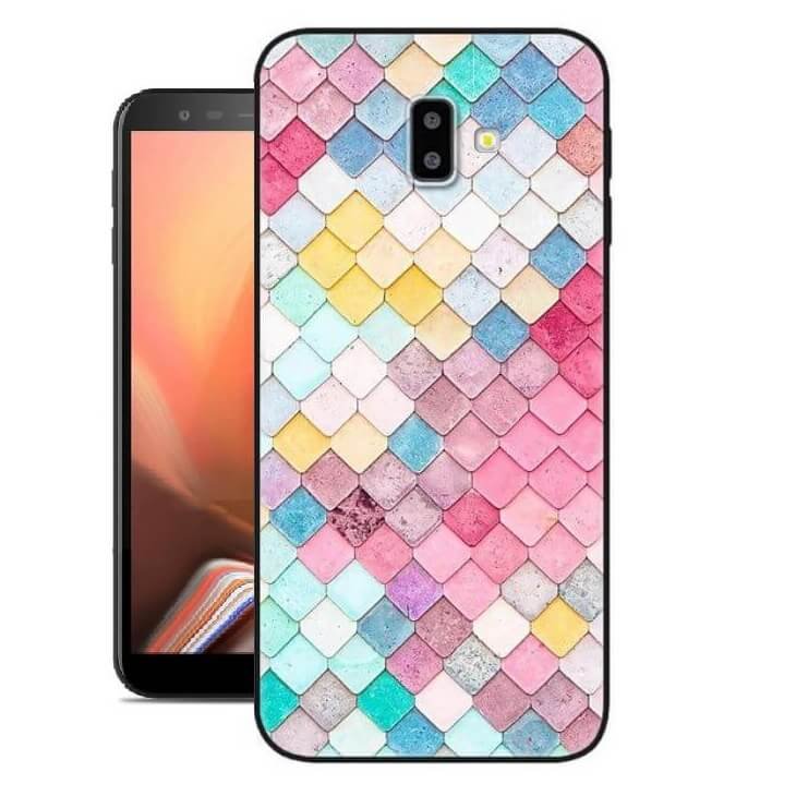 Funda Samsung Galaxy J6 Plus Dibujo Acuarela