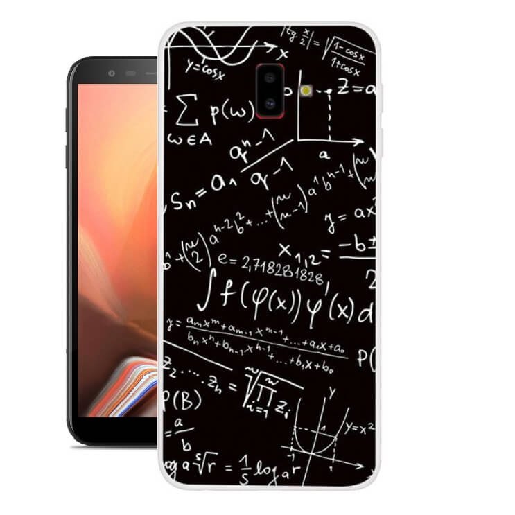 Funda Samsung Galaxy J6 Plus Dibujo Formulas