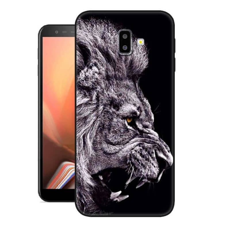 Funda Samsung Galaxy J6 Plus Dibujo Leon