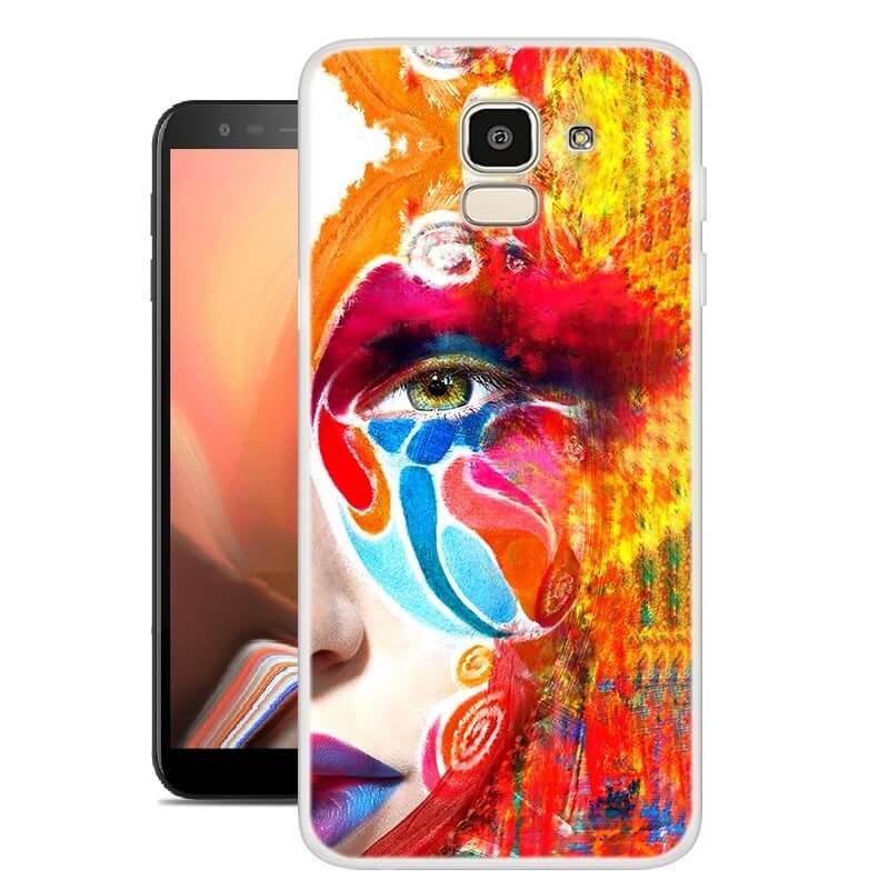 Funda Samsung Galaxy J6 Plus Dibujo Ojo