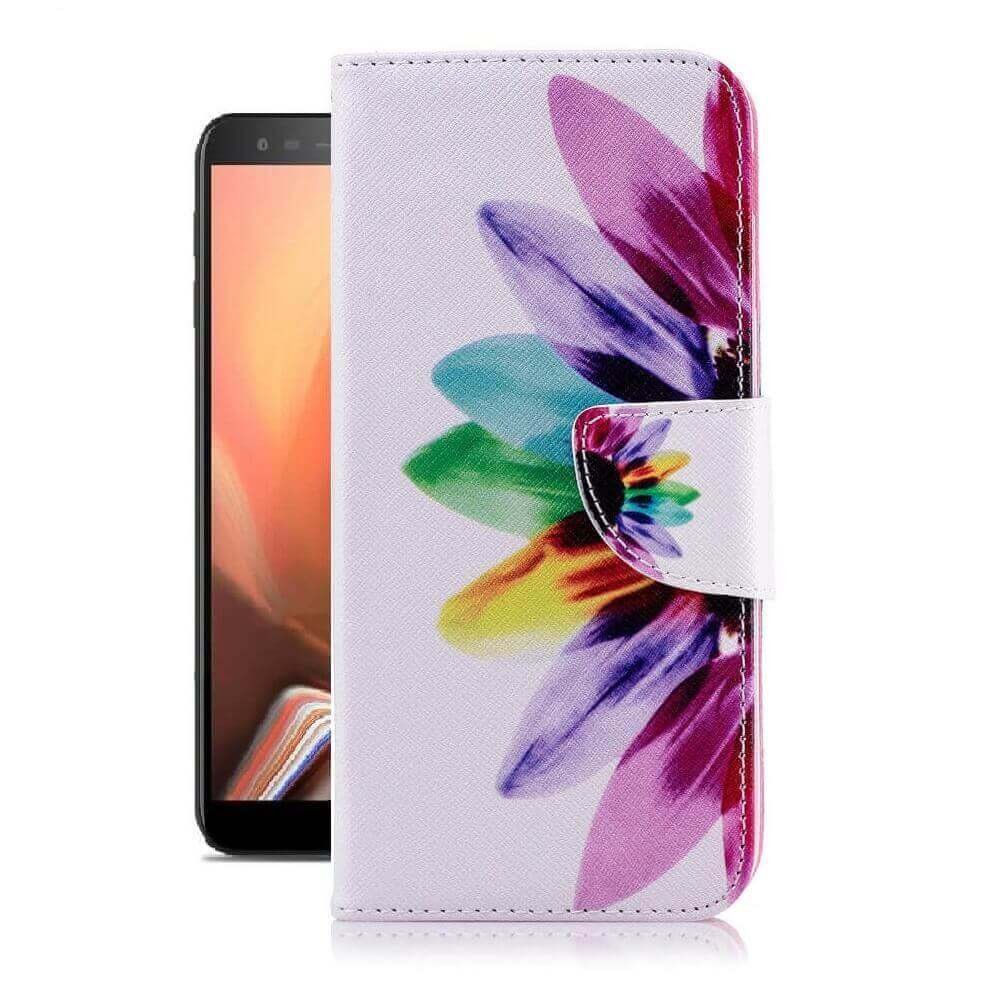 Funda Libro Samsung Galaxy J6 Plus Soporte Plumas.