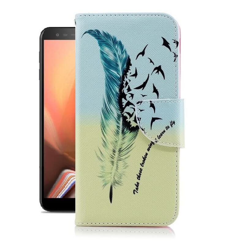 Funda Libro Samsung Galaxy J6 Plus Soporte Libertad.