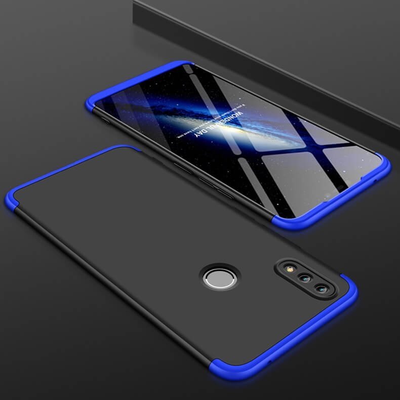 Funda 360 Huawei P Smart 2019 Negra y Azul