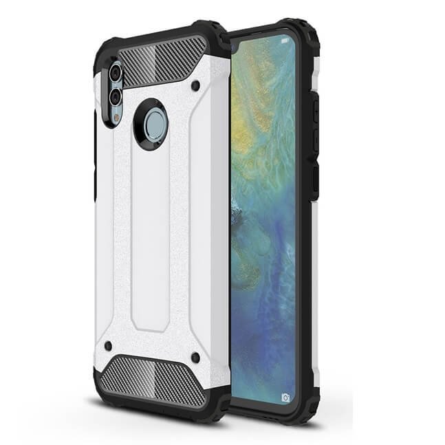Funda Huawei P Smart 2019 Shock Resistante Blanca.