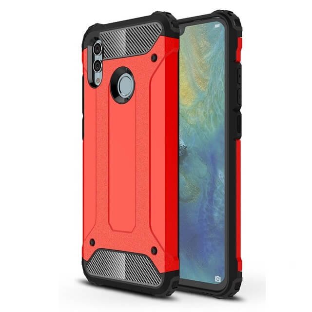 Funda Huawei P Smart 2019 Shock Resistante Roja