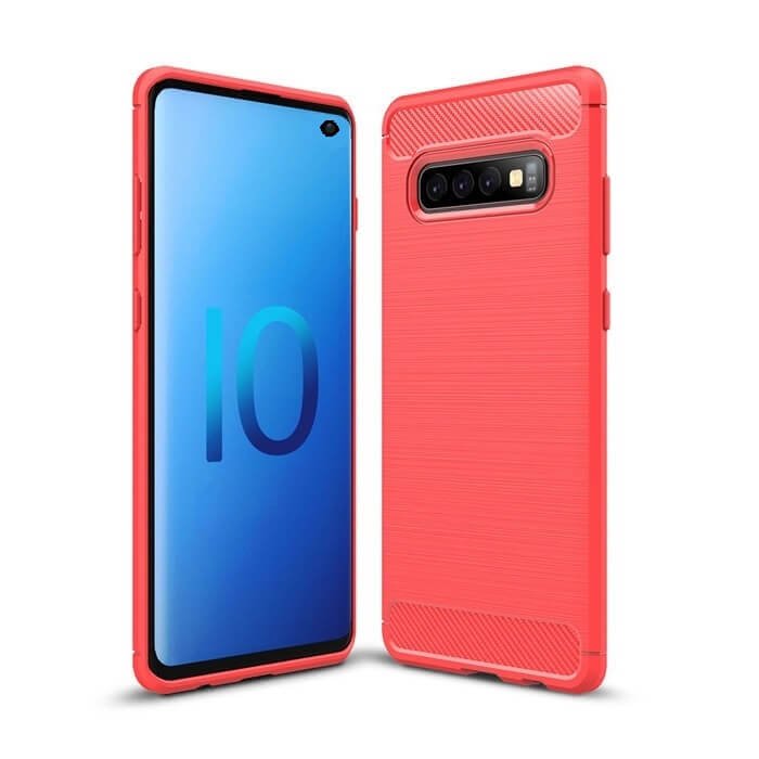 Funda Samsung Galaxy S10 Tpu 3D Roja
