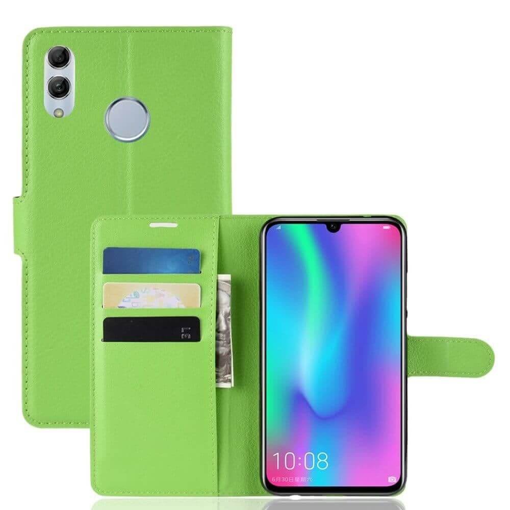 Funda cuero Flip Huawei P Smart 2019 Verde.