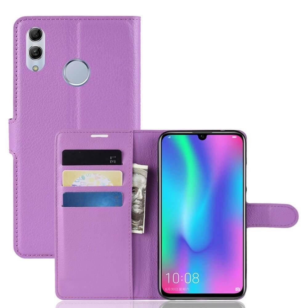Funda cuero Flip Huawei P Smart 2019 Lila