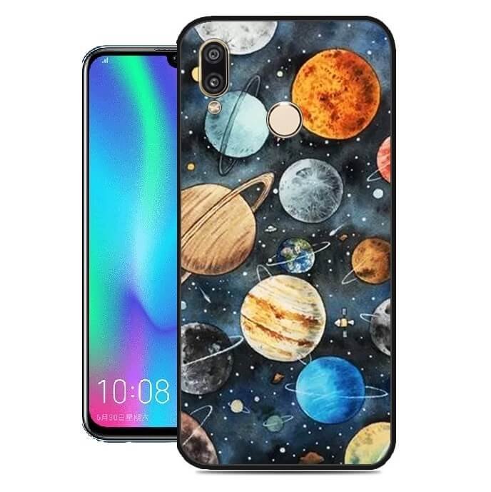 Funda Huawei P Smart 2019 Gel Dibujo Planetasalta calidad.