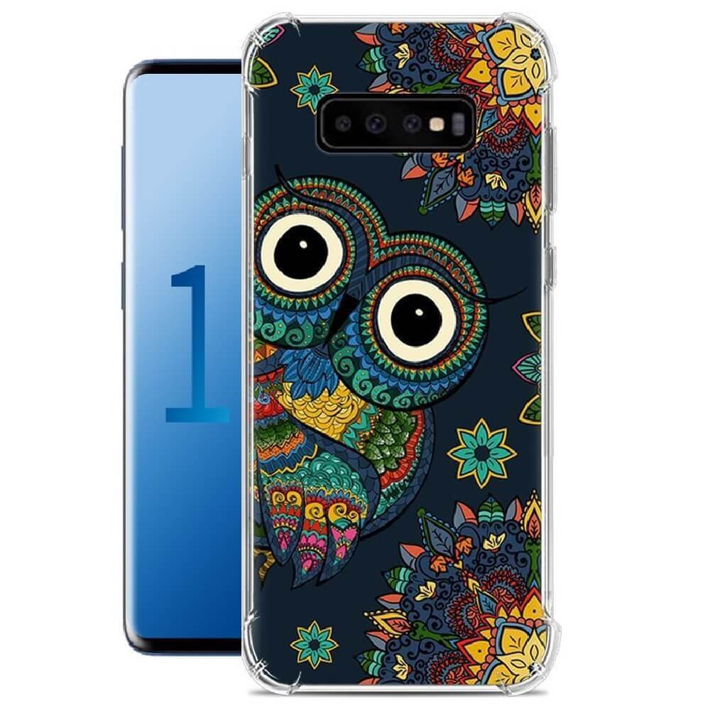 Funda Samsung Galaxy S10 Plus Gel Dibujo Buho