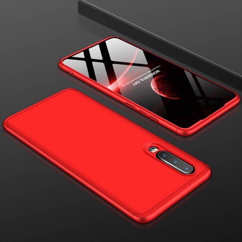 Funda 360 Huawei P30 Roja