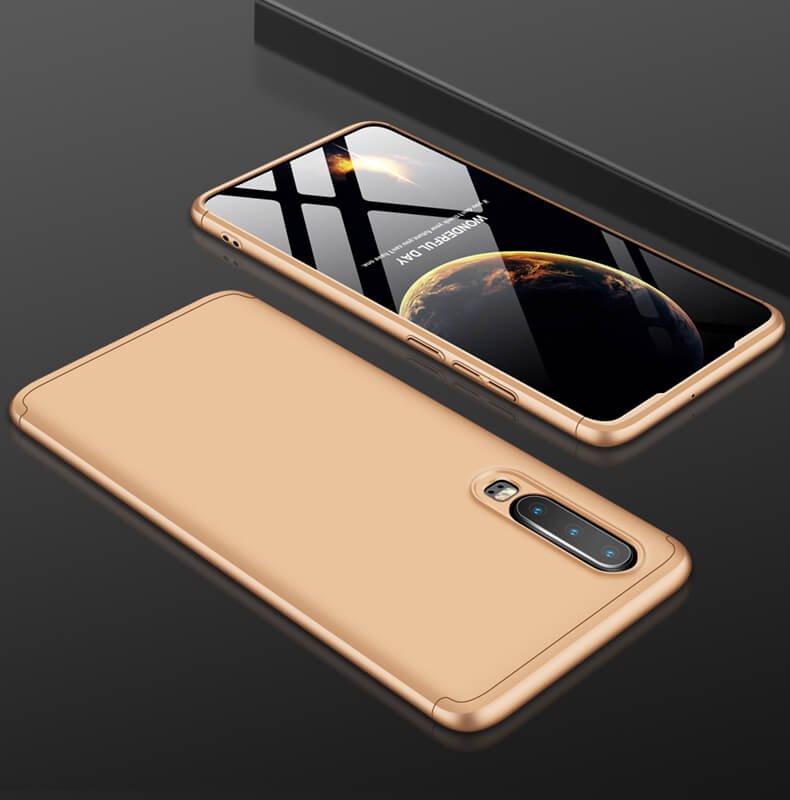 Funda 360 Huawei P30 Dorada